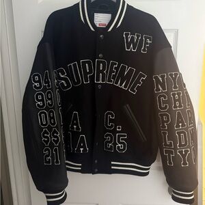 Supreme Praises Varsity Jacket